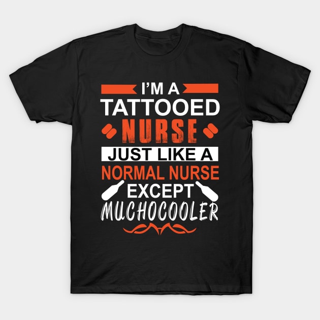 Tattooed Nurse T-Shirt by Verboten